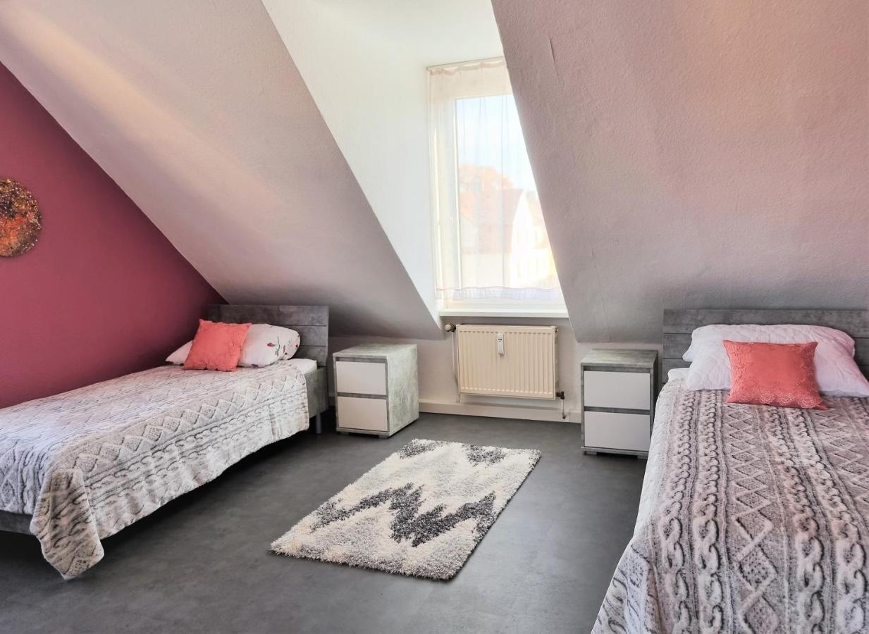 Apartment Bayreuth, Grosse Ferienwohnung Im Haus Mit Kunst, 3 Schlafzimmer, Kueche, Parkplatz Zewnętrze zdjęcie